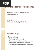 Lesi Endodontik - Periodontal