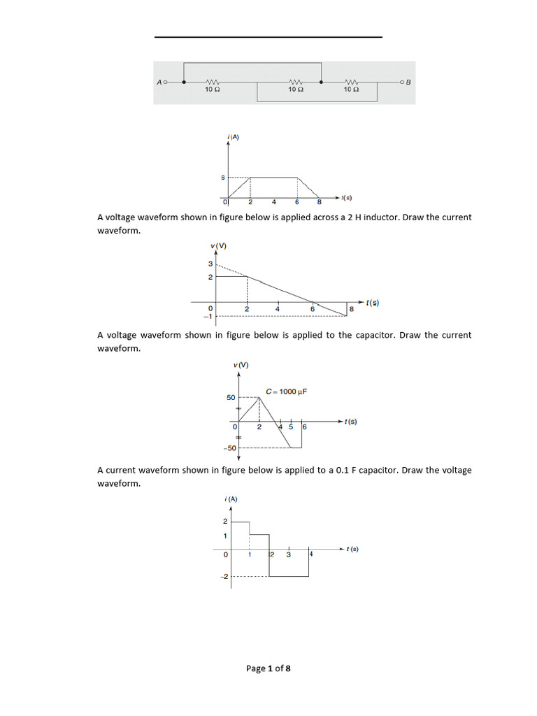 Electrical Engineering Assignment Tasks | PDF | Series And Parallel ...