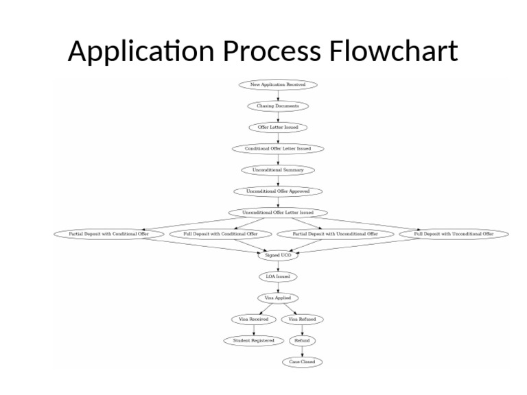 Application Process Flowchart | PDF
