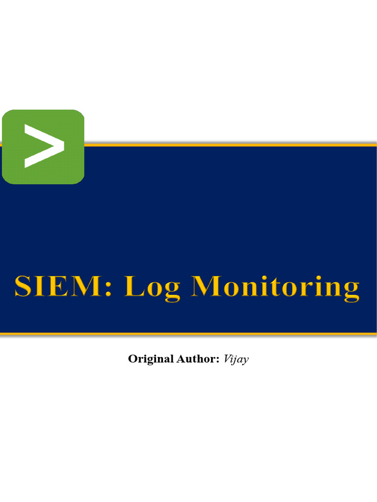 Splunk SIEM For SOC Analysts | PDF | Secure Shell | Superuser