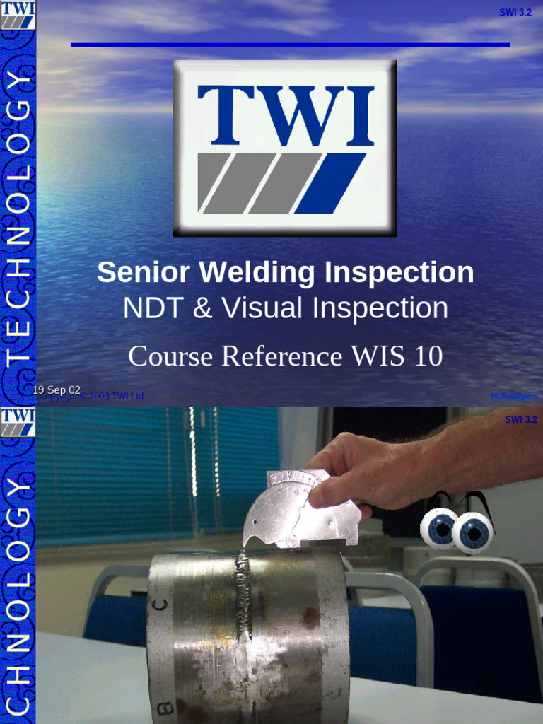 445176106-NDT-Visual-Inspection-ppt | PDF | Nondestructive Testing ...