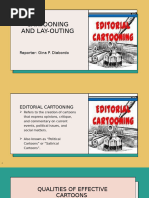 Editorial Cartooning and Layout Techniques | PDF | Page Layout | Cartoon