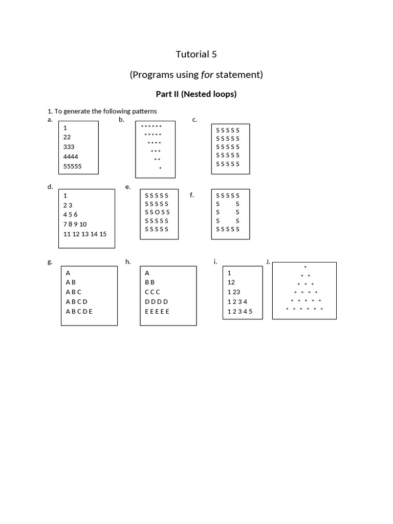 Tutorial 5 | PDF