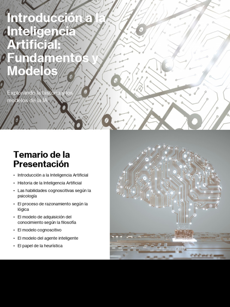 Fundamentos y Modelos de IA | PDF | Inteligencia artificial ...
