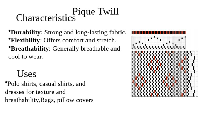 Pique Twill | PDF
