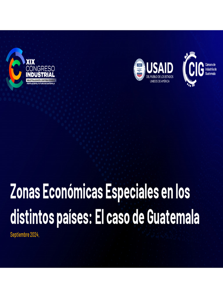 Zonas Económicas Especiales en Guatemala | PDF | Guatemala | México