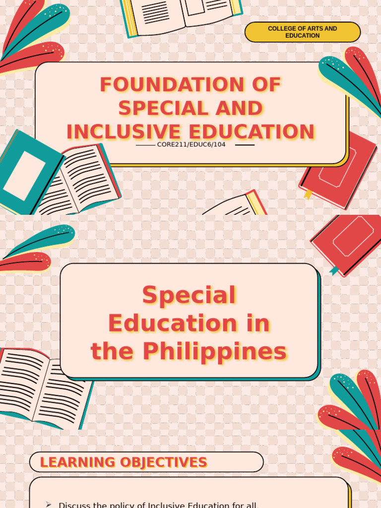 Special Education in the Philippines | PDF | Special Education ...