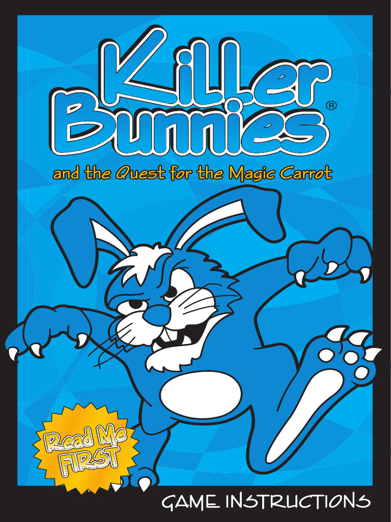 Killer Bunnies Game Rules | PDF | Games Of Mental Skill | Card Games