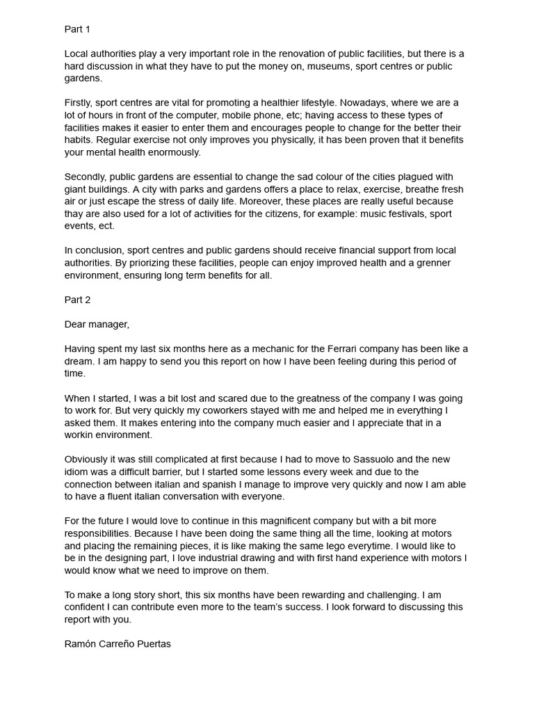 Writing pdf