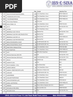 Lab Test Price List in Pakistan 2024 | PDF | Blood Plasma | Hepatitis