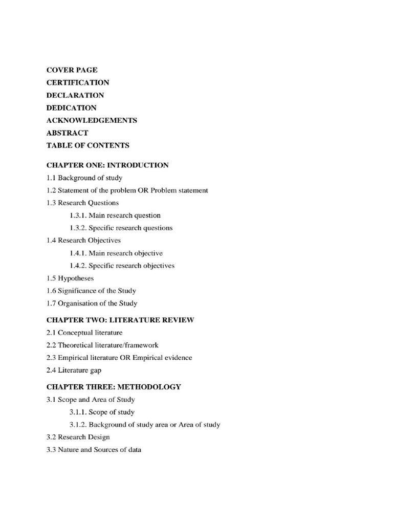 Project format | PDF