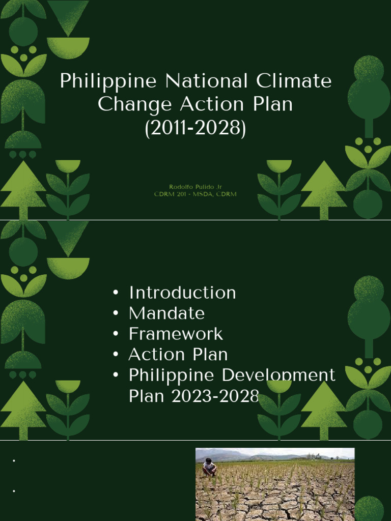 Philippine Climate Change Action Plan | PDF | Climate Resilience ...