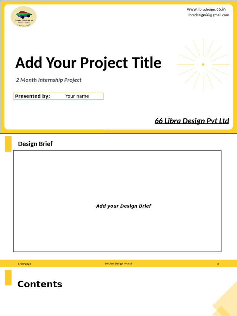 Presentation Template | PDF