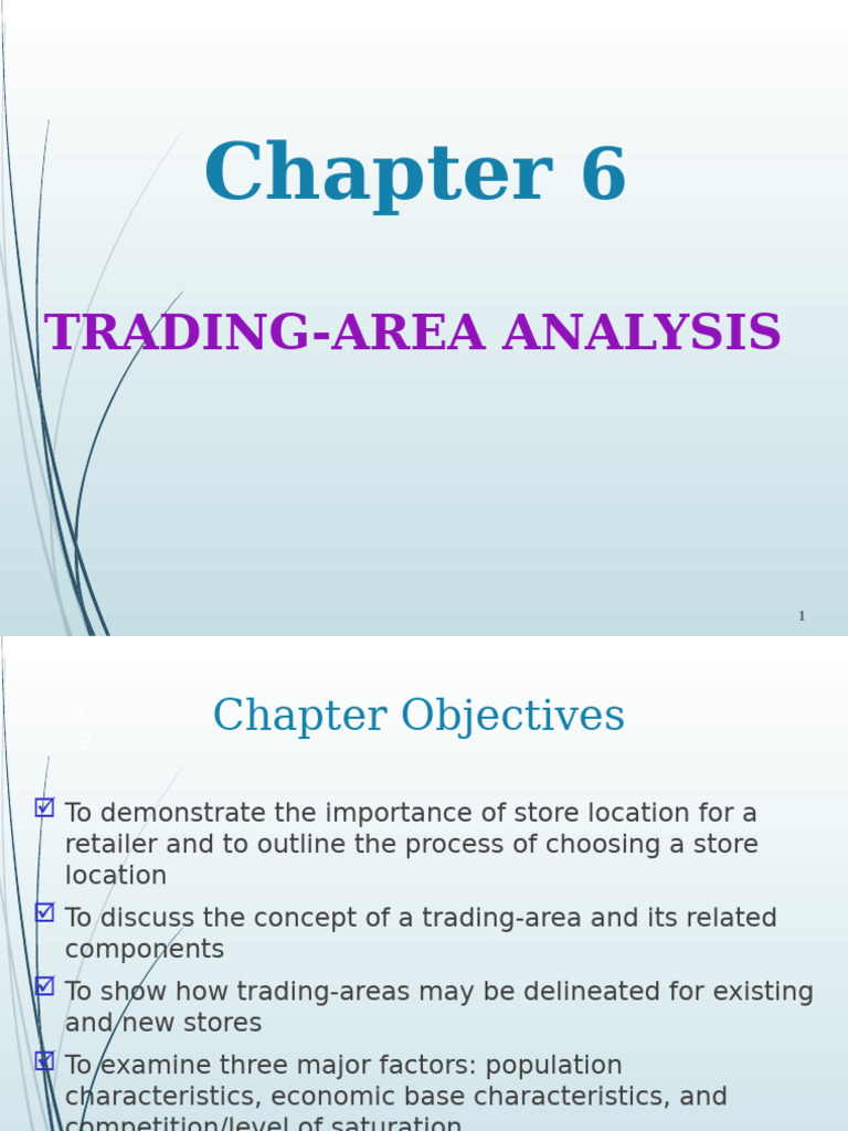Trading-Area Analysis for Retail Success | PDF | Retail | Geographic ...