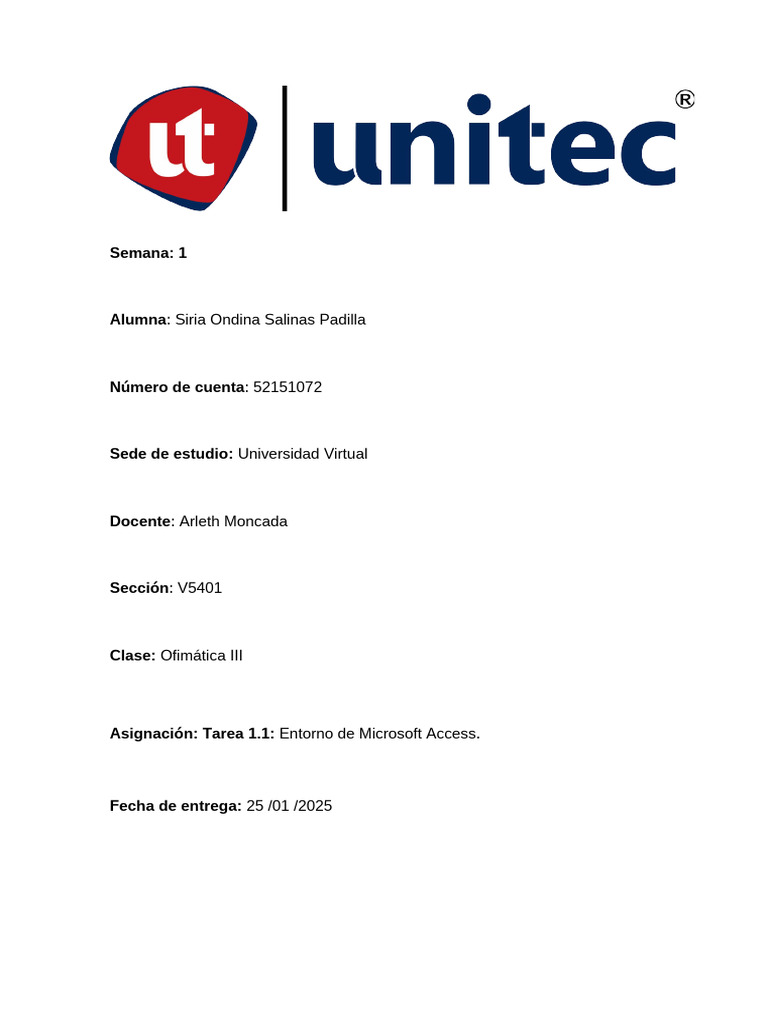 Semana 1 ofimatica iii tarea 1 1 pdf bases de datos no sql