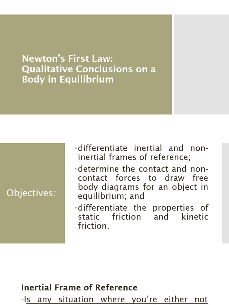 Newton's Laws: Forces and Equilibrium | PDF | Force | Friction