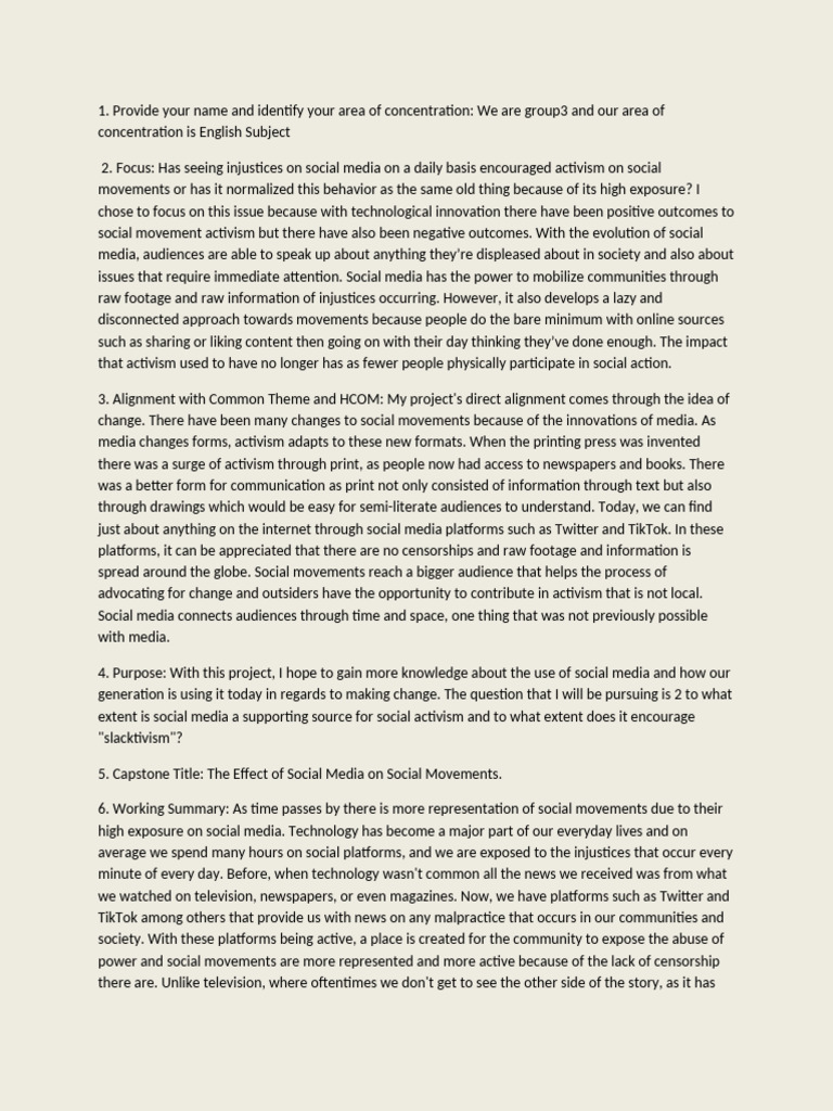 1 | PDF | Social Media | Popular Culture & Media Studies