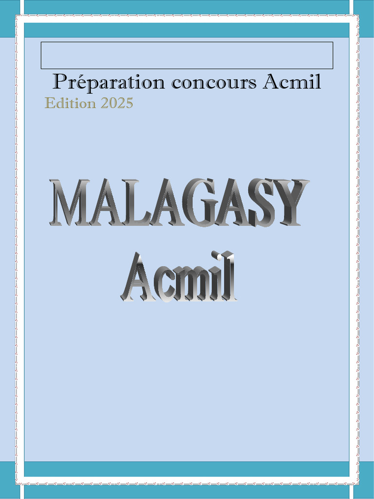 Malagasy Acmil | PDF
