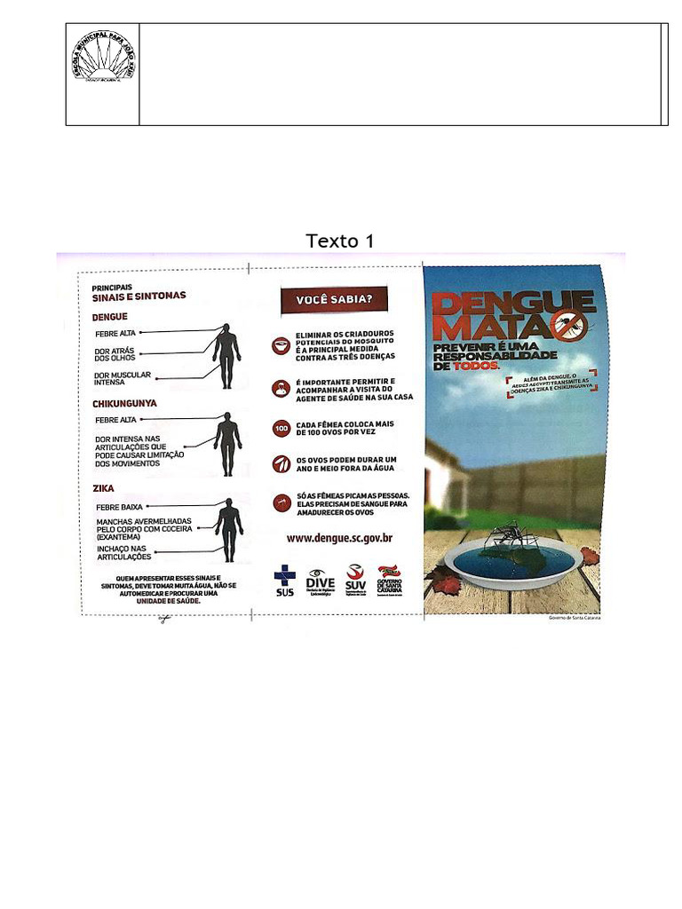 6 º Ano - Língua Portuguesa | PDF | Comunicação humana