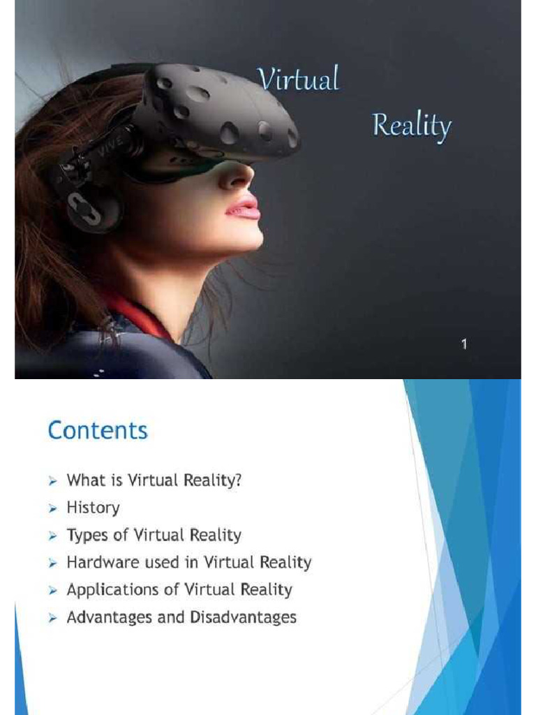 Virtual Reality | PDF