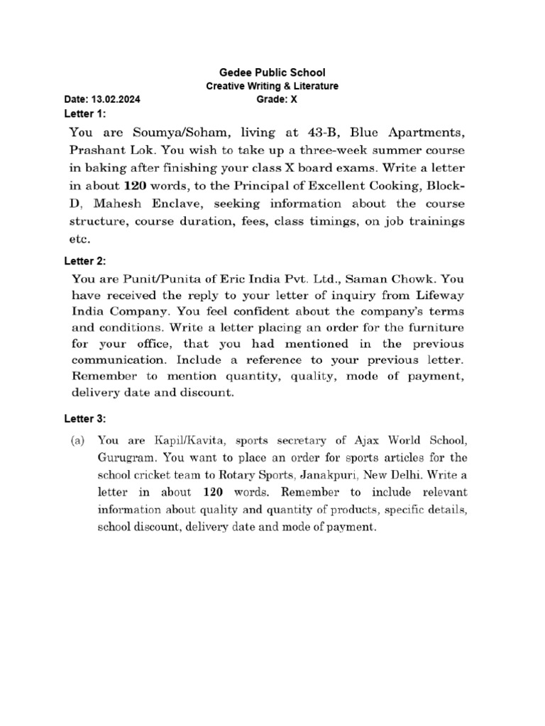 Writing & Literature | PDF