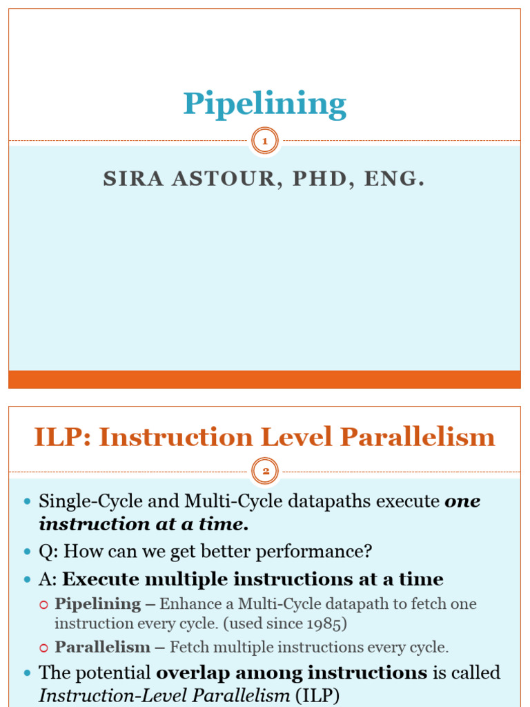 Understanding Instruction Level Parallelism | PDF | Central Processing ...