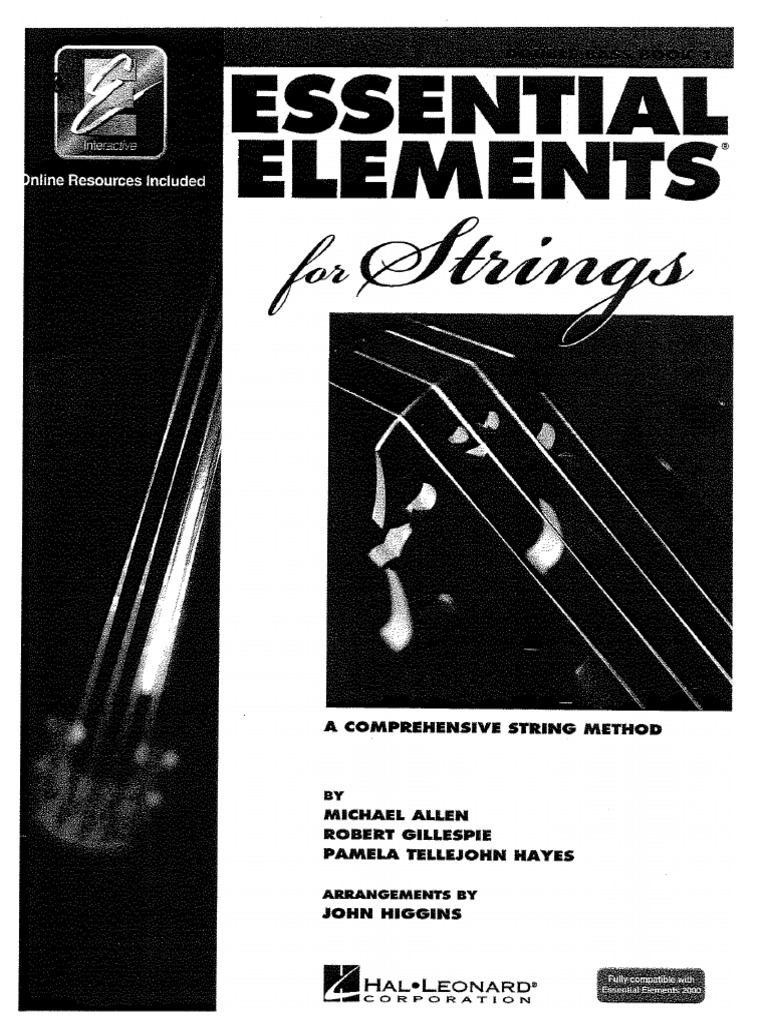 Double Bass Book 1 | PDF | Double Bass | String Instruments