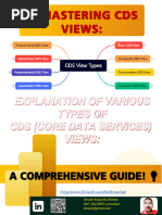 VDM with CDS Views in SAP S/4HANA | PDF | Data Model | Data Management