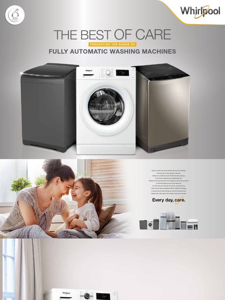 E-Brochure Whirlpool Fully Automatic | PDF | Manufactured Goods