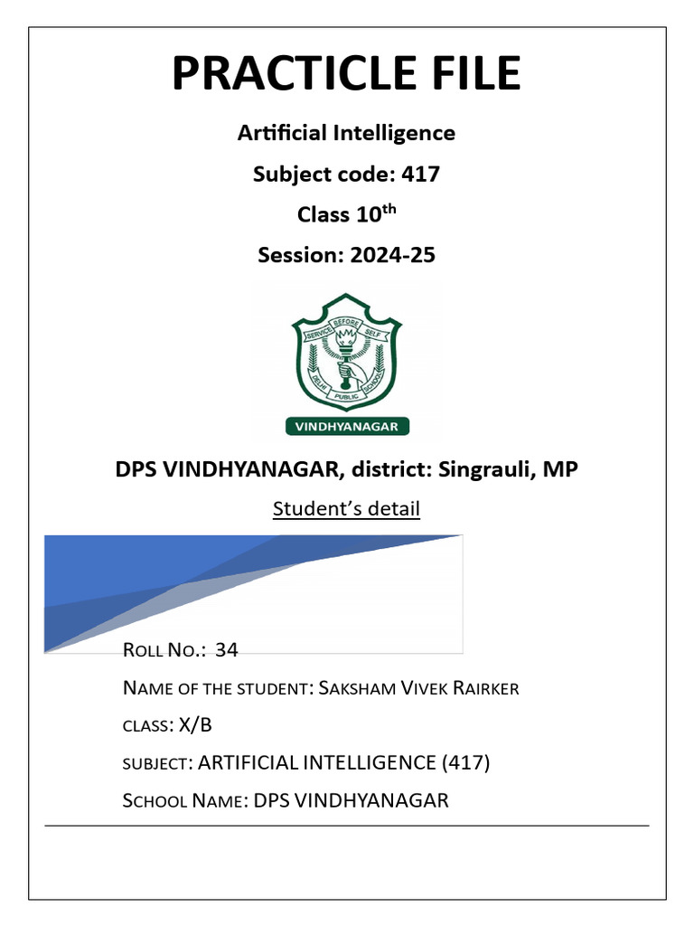 PRACTICLE FILE | PDF