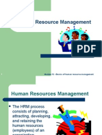 Basics of Human Resource Management