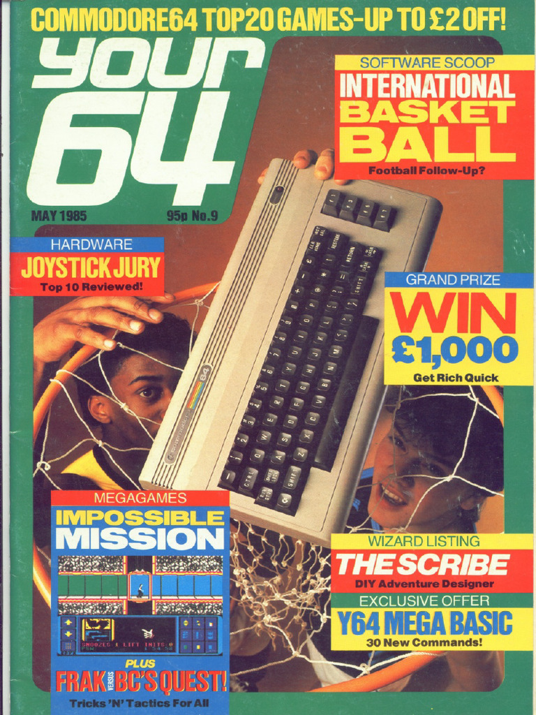 Your 64 09 - May - 85 | PDF | Computing