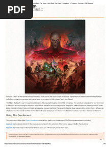 Hold Back the Dead - Hold Back the Dead - Dungeons & Dragons - Sources - D&D Beyond