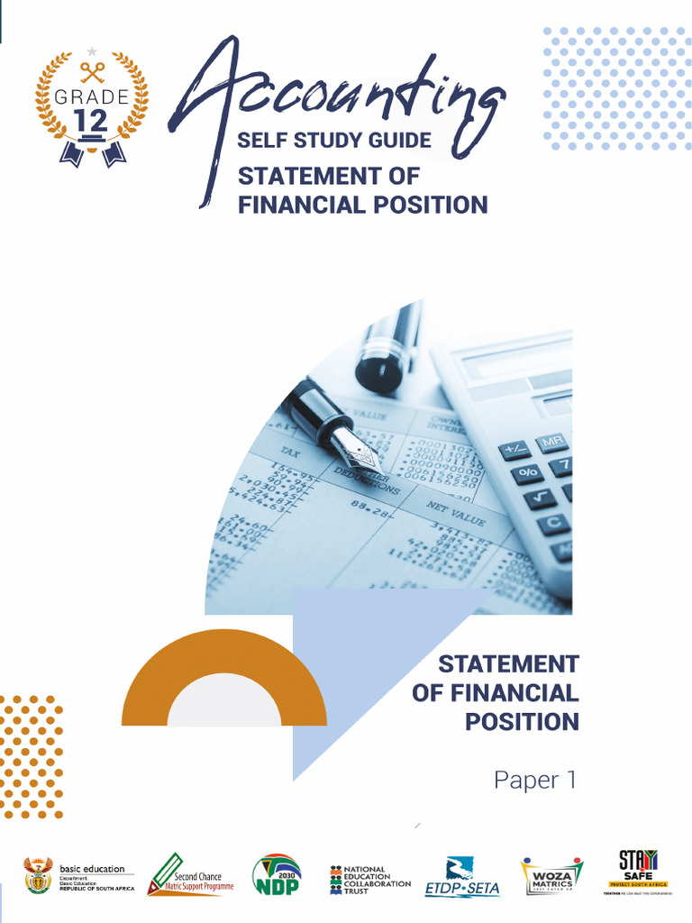 Grade 12 Financial Position Study Guide | PDF | Dividend | Equity (Finance)