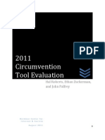 2011 Circumvention Tool Evaluation 1