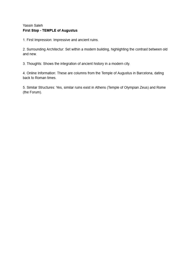 3 Stops | PDF