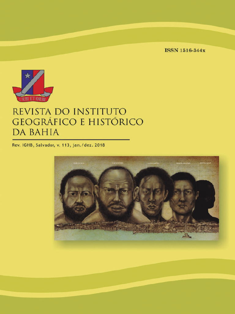 História e Cultura Baiana: Rev. IGHB 2018 | PDF | Maçonaria | Brasil