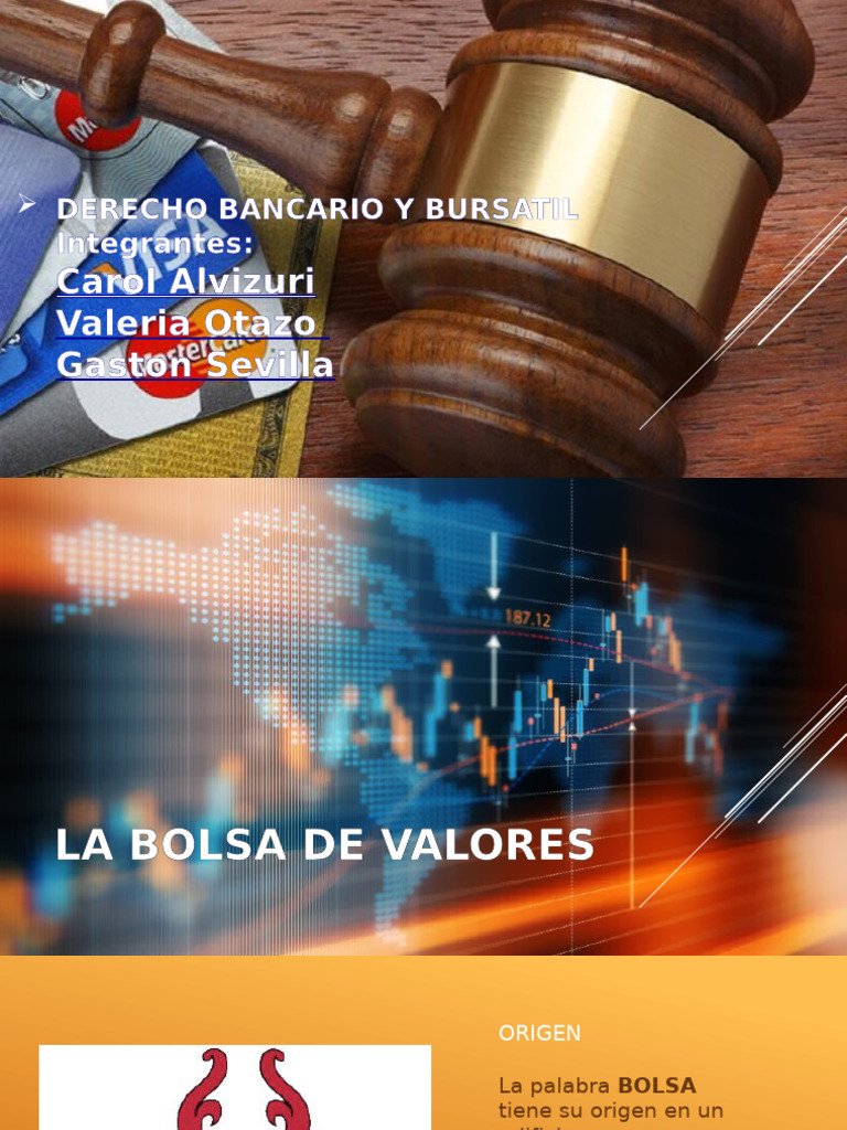 Historia y Funciones de la Bolsa de Valores | PDF | Bolsa | Bolsa de ...