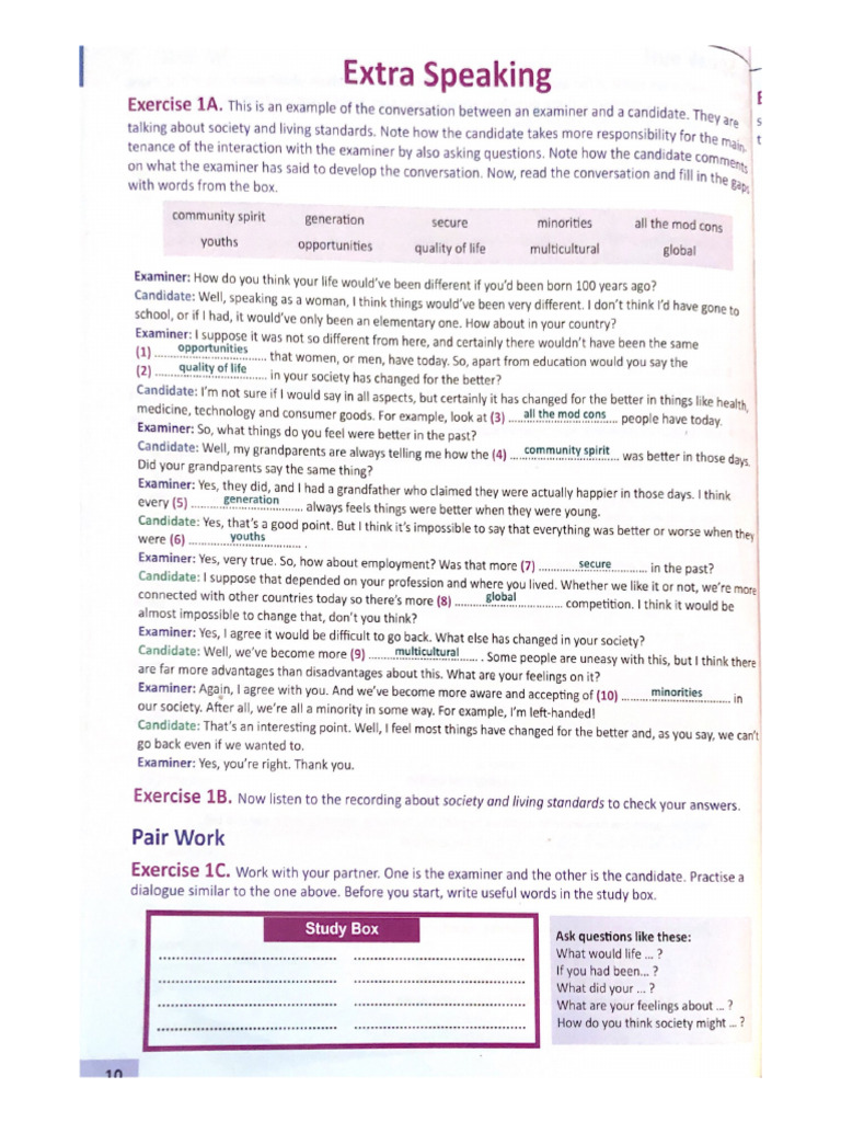 Extra Speaking | PDF