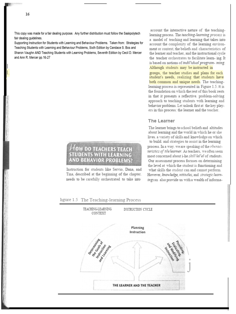 Teaching-Learning Process Guide | PDF | Learning | Teachers