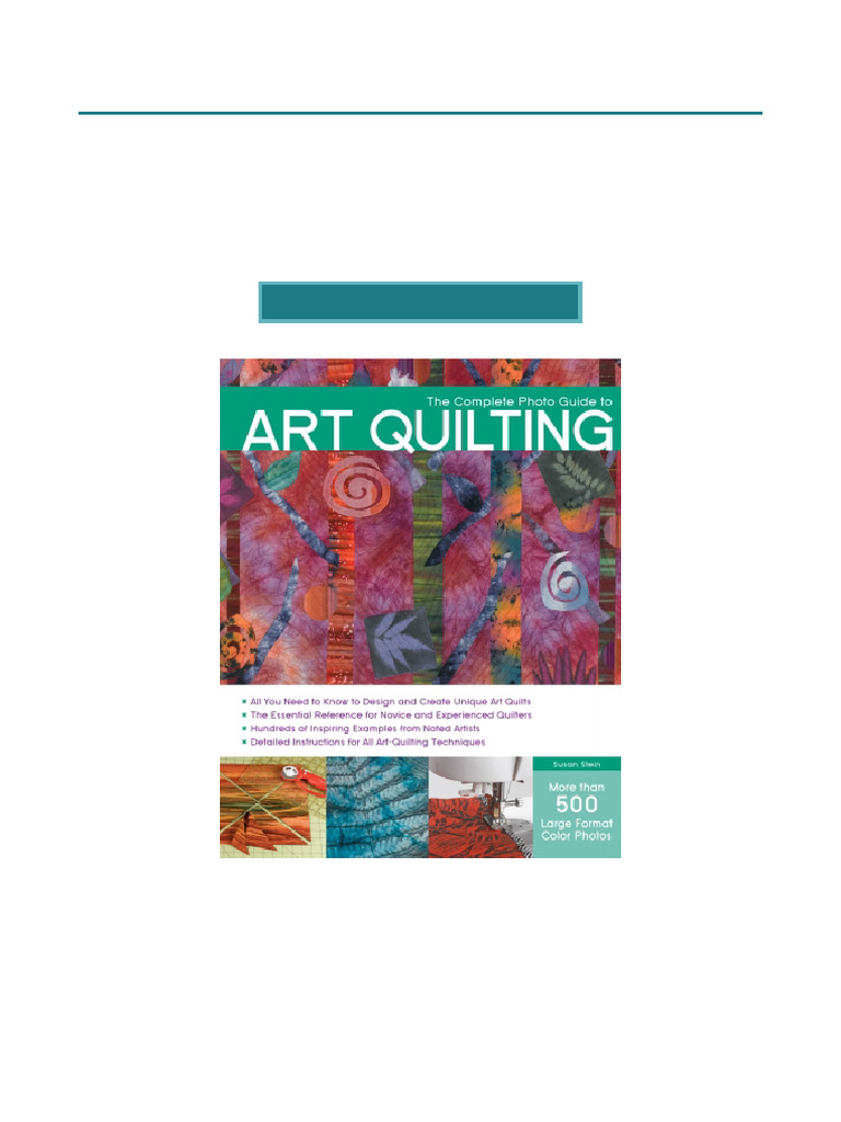 Art Quilting Design Essentials Guide | PDF | Color | Quilt
