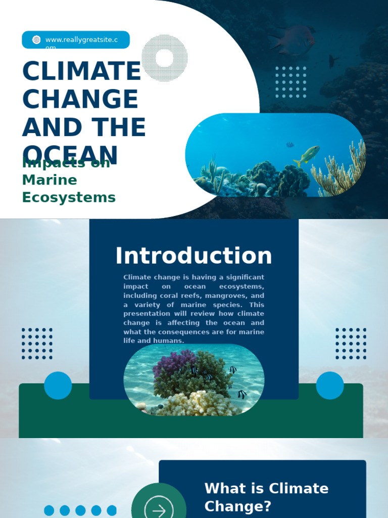 Climate Change Effects on Ocean Ecosystems | PDF | Conservation Biology ...