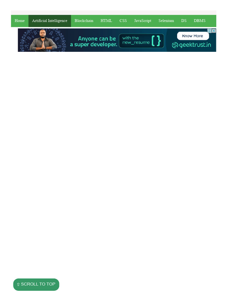 Difference Between Backward Chaining and Forward Chaining - Javatpoint ...