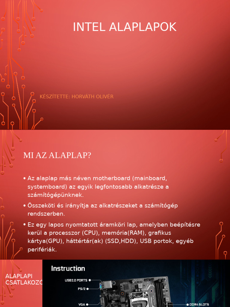 Intel Alaplapok | PDF