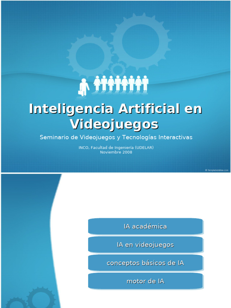 IA en Videojuegos: Conceptos y Aplicaciones | PDF | Inteligencia ...