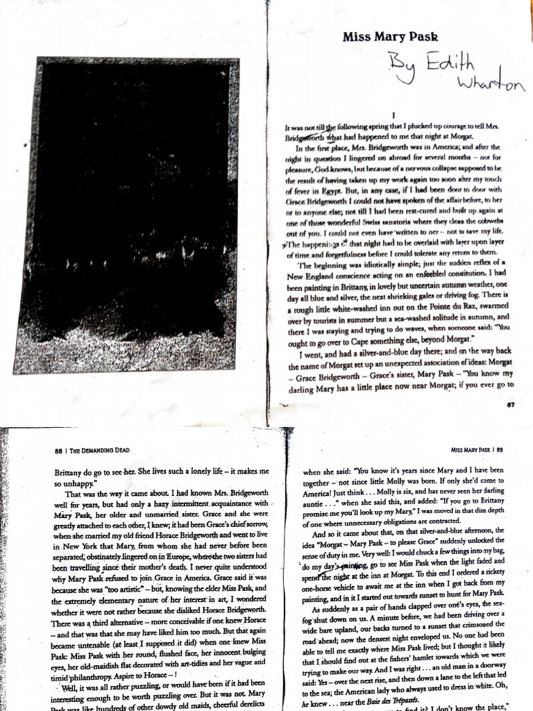 Encountering Miss Mary Pask in Brittany | PDF
