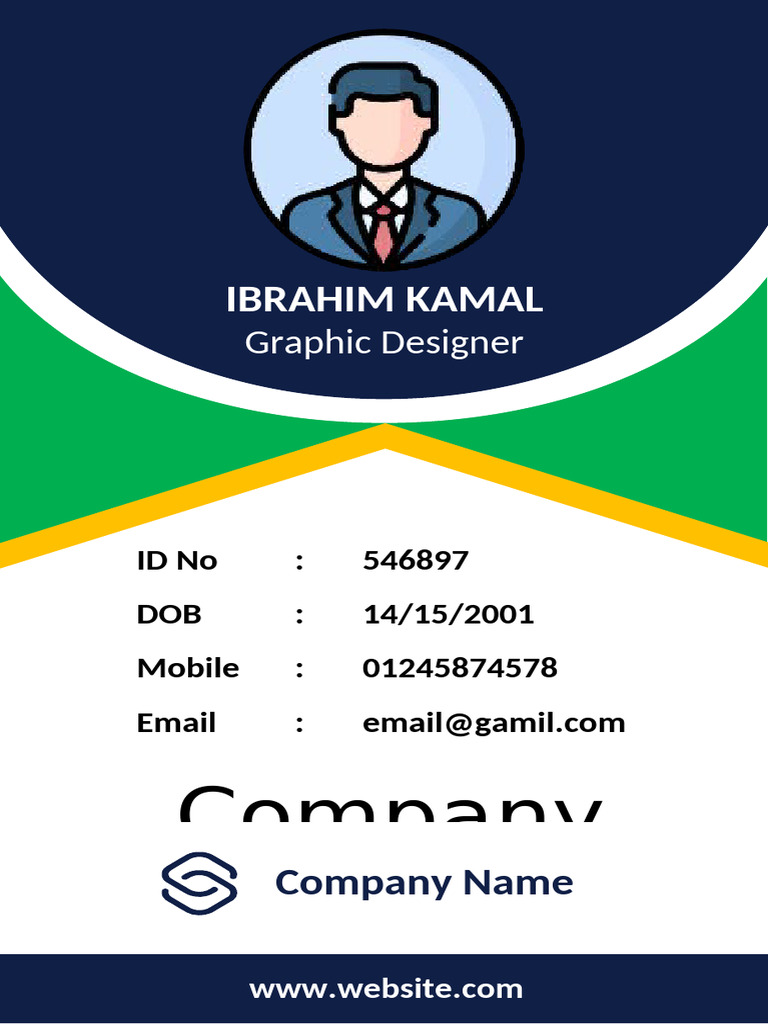 How To Make A Id Card In Microsoft Word