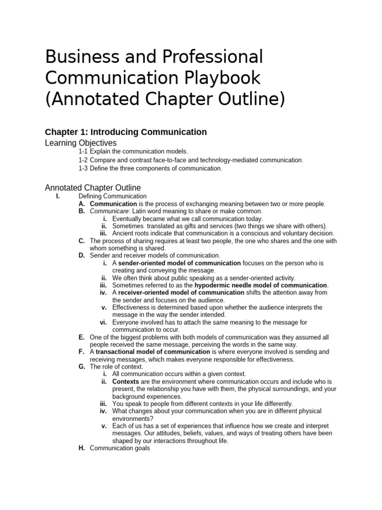 Business Communication Essentials Guide | PDF | Résumé | Nonverbal ...