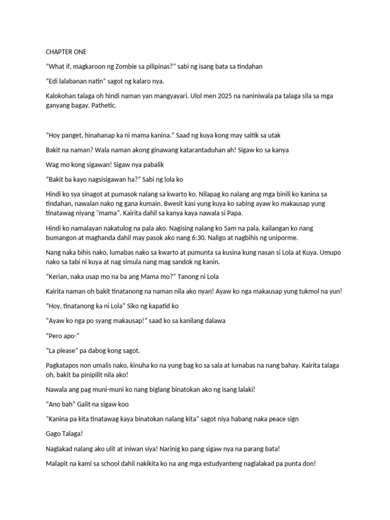 Random Story | PDF