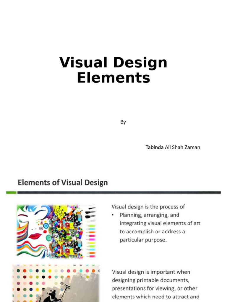 Visual Design Elements Explained | PDF